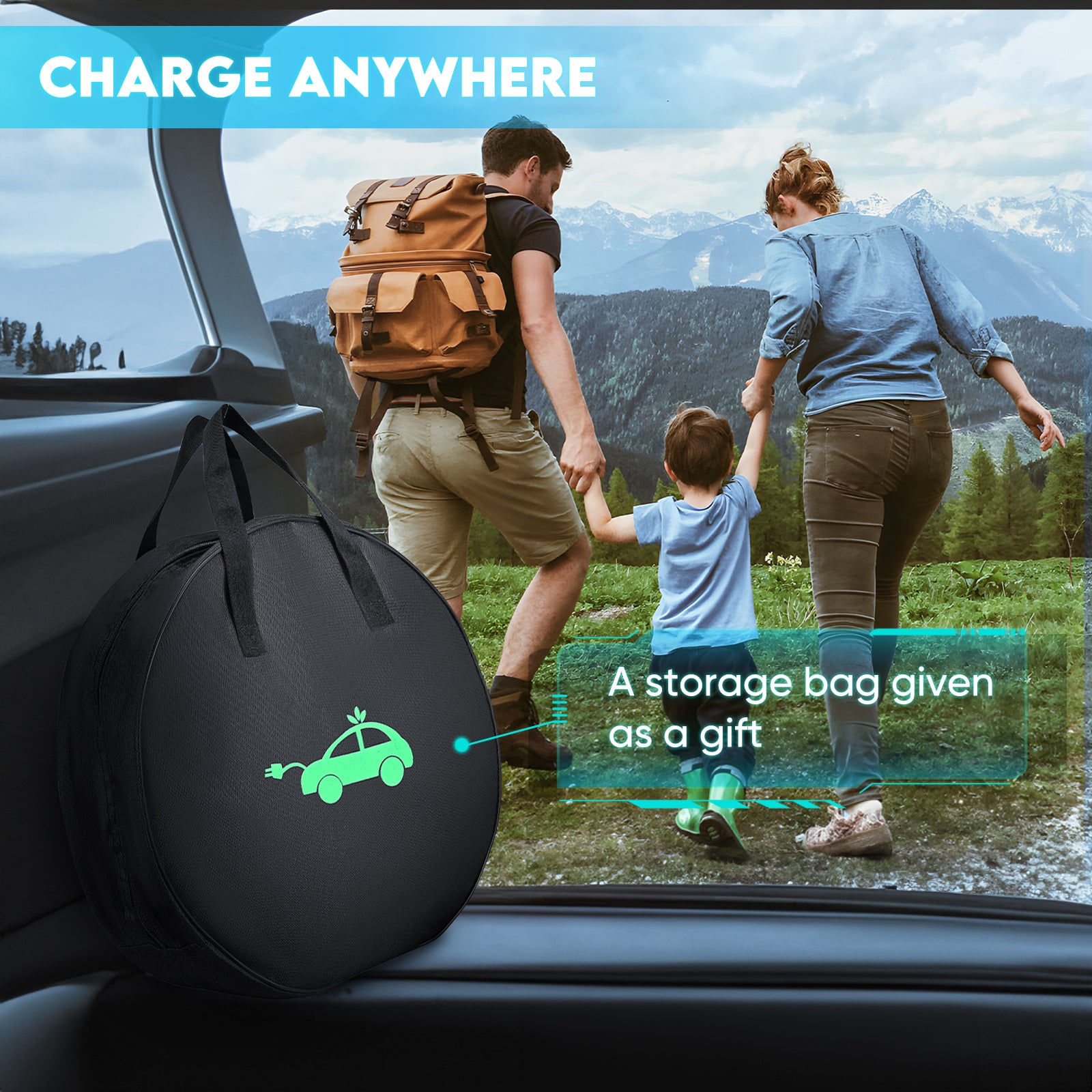 Fnrids Amazing Electric Cars Portable Charger